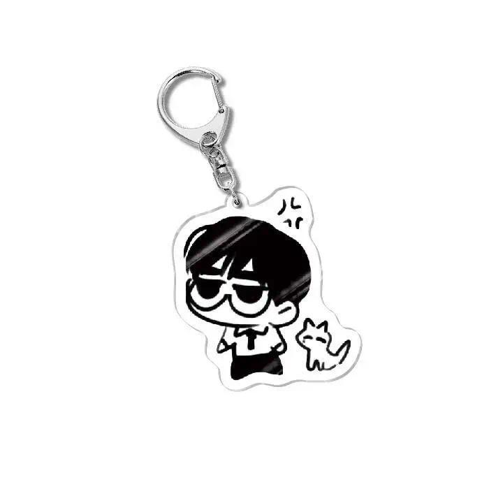 Hot Bl Checkmate Manwha Acrylic Keychain Fan Gift Bag Charm Keyring Creative Mica Keychain Móc Khóa In Theo Yêu Cầu, Chất Liệu Mica Trong Suốt In 2 Mặt , Dày 4mm 8 Hot Bl Checkmate Manwha Acrylic Keychain Fan Gift Bag Charm Keyring Creative Mica Keychain Móc Khóa In Theo Yêu Cầu, Chất Liệu Mica Trong Suốt In 2 Mặt , Dày 4mm - Ảnh 8