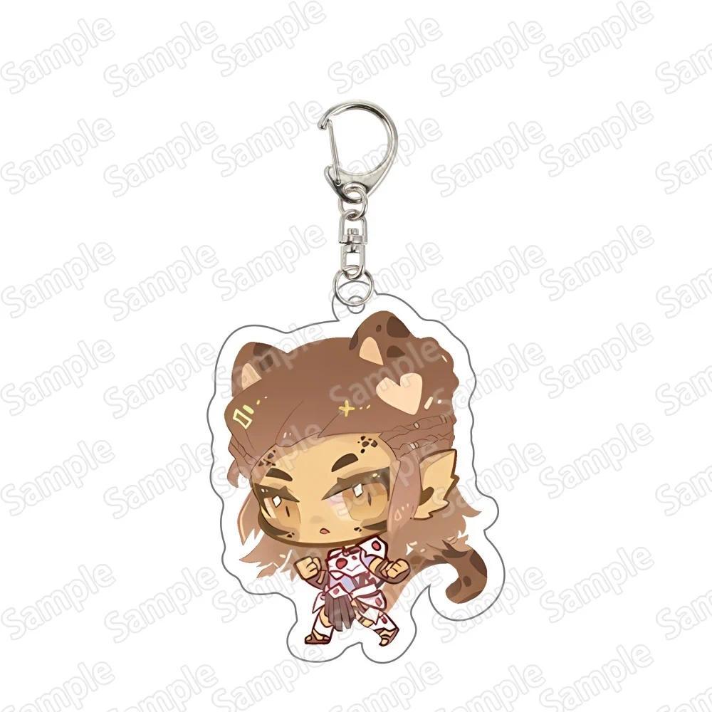 Hot Game Baldurs Gate 3 Keychains Bg3 Vampire Astarion Karlach Lazel Gale Accessories Bag Móc Khóa In Theo Yêu Cầu, Chất Liệu Mica Trong Suốt In 2 Mặt , Dày 4mm 2 Hot Game Baldurs Gate 3 Keychains Bg3 Vampire Astarion Karlach Lazel Gale Accessories Bag Móc Khóa In Theo Yêu Cầu, Chất Liệu Mica Trong Suốt In 2 Mặt , Dày 4mm - Ảnh 2