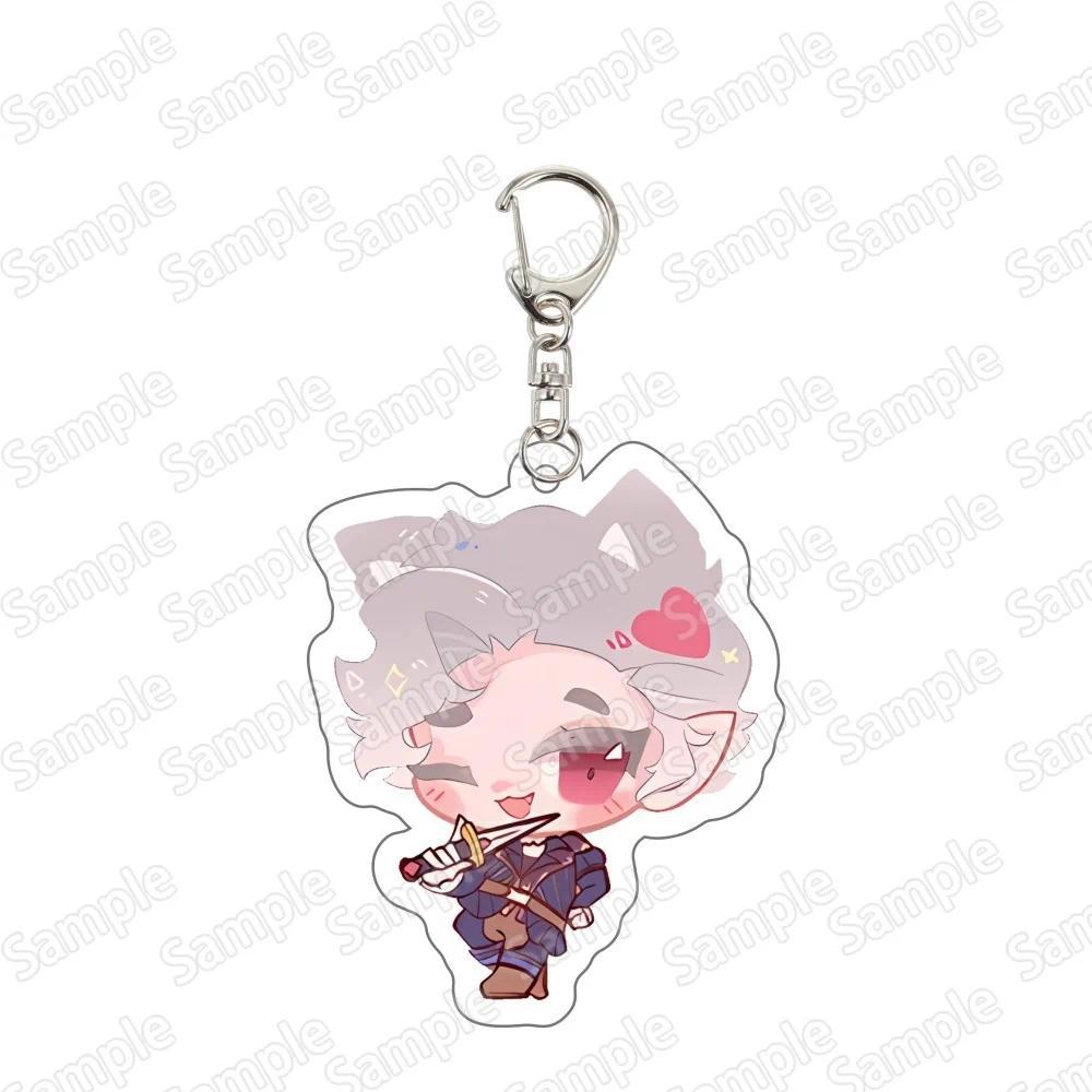 Hot Game Baldurs Gate 3 Keychains Bg3 Vampire Astarion Karlach Lazel Gale Accessories Bag Móc Khóa In Theo Yêu Cầu, Chất Liệu Mica Trong Suốt In 2 Mặt , Dày 4mm 4 Hot Game Baldurs Gate 3 Keychains Bg3 Vampire Astarion Karlach Lazel Gale Accessories Bag Móc Khóa In Theo Yêu Cầu, Chất Liệu Mica Trong Suốt In 2 Mặt , Dày 4mm - Ảnh 4