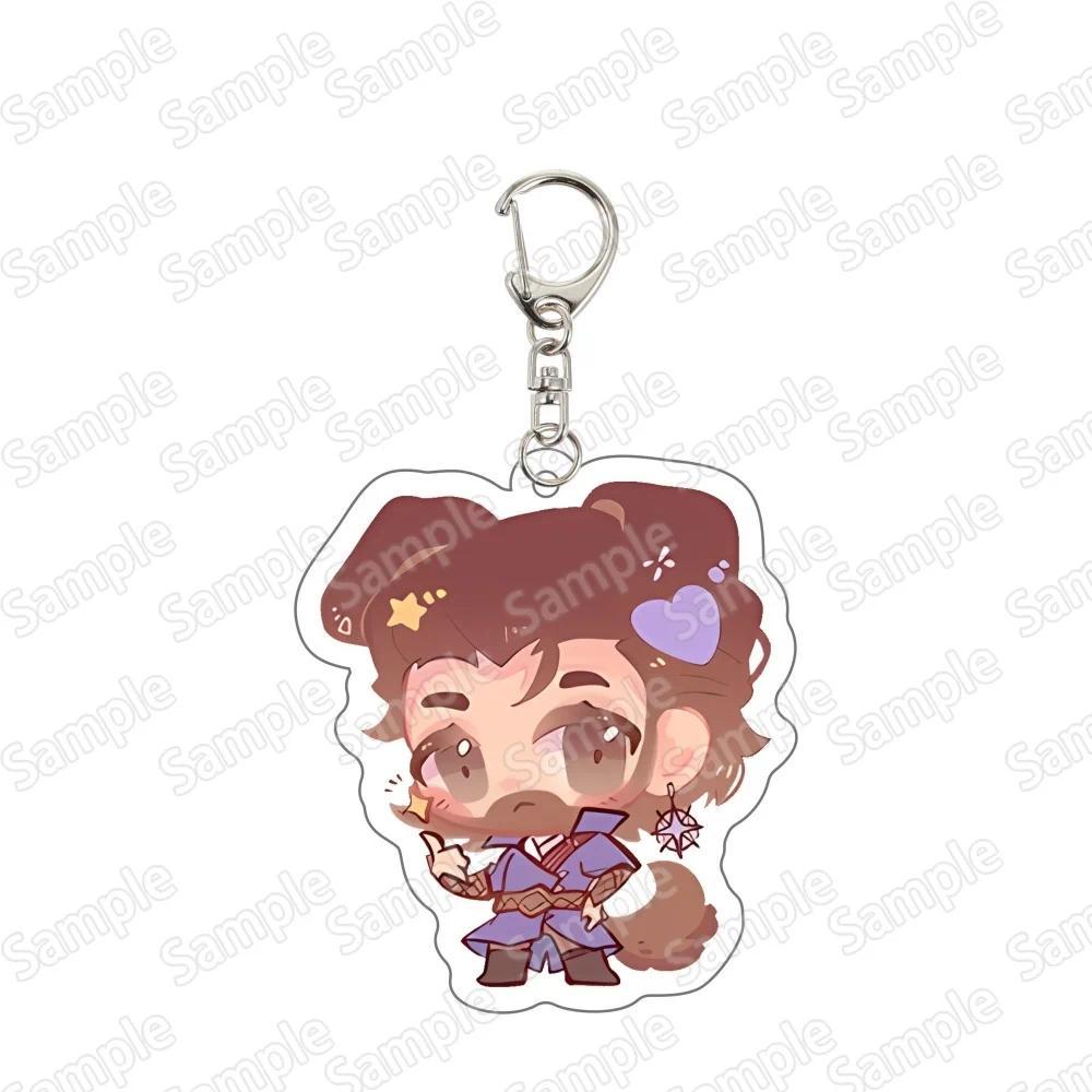 Hot Game Baldurs Gate 3 Keychains Bg3 Vampire Astarion Karlach Lazel Gale Accessories Bag Móc Khóa In Theo Yêu Cầu, Chất Liệu Mica Trong Suốt In 2 Mặt , Dày 4mm 5 Hot Game Baldurs Gate 3 Keychains Bg3 Vampire Astarion Karlach Lazel Gale Accessories Bag Móc Khóa In Theo Yêu Cầu, Chất Liệu Mica Trong Suốt In 2 Mặt , Dày 4mm - Ảnh 5