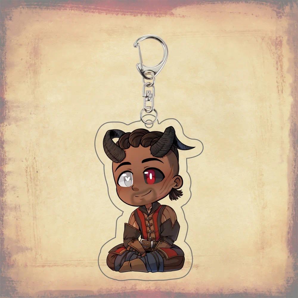 Hot Game Baldur's Gate Vampire Astarion Karlach Lazel Gale Bg3 Mica Keychain For Womens Bag Móc Khóa In Theo Yêu Cầu, Chất Liệu Mica Trong Suốt In 2 Mặt , Dày 4mm 3 Hot Game Baldur's Gate Vampire Astarion Karlach Lazel Gale Bg3 Mica Keychain For Womens Bag Móc Khóa In Theo Yêu Cầu, Chất Liệu Mica Trong Suốt In 2 Mặt , Dày 4mm - Ảnh 3