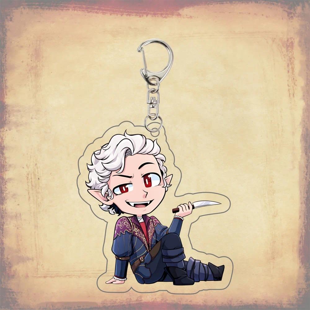 Hot Game Baldur's Gate Vampire Astarion Karlach Lazel Gale Bg3 Mica Keychain For Womens Bag Móc Khóa In Theo Yêu Cầu, Chất Liệu Mica Trong Suốt In 2 Mặt , Dày 4mm 6 Hot Game Baldur's Gate Vampire Astarion Karlach Lazel Gale Bg3 Mica Keychain For Womens Bag Móc Khóa In Theo Yêu Cầu, Chất Liệu Mica Trong Suốt In 2 Mặt , Dày 4mm - Ảnh 6