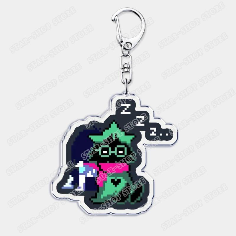 Hot Game Deltarune Keychains For Accessories Ralsei Kris Susie Spamton Undertale Angel Móc Khóa In Theo Yêu Cầu, Chất Liệu Mica Trong Suốt In 2 Mặt , Dày 4mm 15 Hot Game Deltarune Keychains For Accessories Ralsei Kris Susie Spamton Undertale Angel Móc Khóa In Theo Yêu Cầu, Chất Liệu Mica Trong Suốt In 2 Mặt , Dày 4mm - Ảnh 15