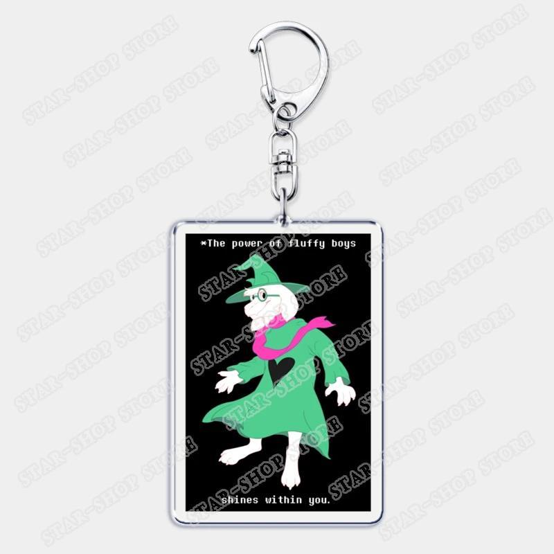 Hot Game Deltarune Keychains For Accessories Ralsei Kris Susie Spamton Undertale Angel Móc Khóa In Theo Yêu Cầu, Chất Liệu Mica Trong Suốt In 2 Mặt , Dày 4mm 28 Hot Game Deltarune Keychains For Accessories Ralsei Kris Susie Spamton Undertale Angel Móc Khóa In Theo Yêu Cầu, Chất Liệu Mica Trong Suốt In 2 Mặt , Dày 4mm - Ảnh 28