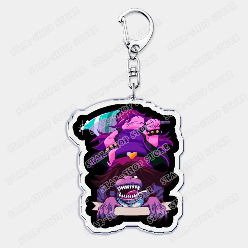 Hot Game Deltarune Keychains For Accessories Ralsei Kris Susie Spamton Undertale Angel Móc Khóa In Theo Yêu Cầu, Chất Liệu Mica Trong Suốt In 2 Mặt , Dày 4mm 31 Hot Game Deltarune Keychains For Accessories Ralsei Kris Susie Spamton Undertale Angel Móc Khóa In Theo Yêu Cầu, Chất Liệu Mica Trong Suốt In 2 Mặt , Dày 4mm - Ảnh 31