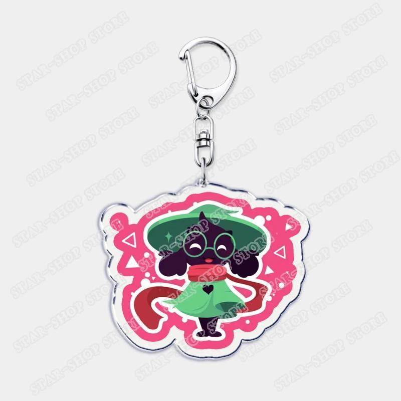 Hot Game Deltarune Keychains For Accessories Ralsei Kris Susie Spamton Undertale Angel Móc Khóa In Theo Yêu Cầu, Chất Liệu Mica Trong Suốt In 2 Mặt , Dày 4mm 35 Hot Game Deltarune Keychains For Accessories Ralsei Kris Susie Spamton Undertale Angel Móc Khóa In Theo Yêu Cầu, Chất Liệu Mica Trong Suốt In 2 Mặt , Dày 4mm - Ảnh 35
