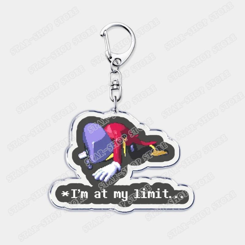Hot Game Deltarune Keychains For Accessories Ralsei Kris Susie Spamton Undertale Angel Móc Khóa In Theo Yêu Cầu, Chất Liệu Mica Trong Suốt In 2 Mặt , Dày 4mm 6 Hot Game Deltarune Keychains For Accessories Ralsei Kris Susie Spamton Undertale Angel Móc Khóa In Theo Yêu Cầu, Chất Liệu Mica Trong Suốt In 2 Mặt , Dày 4mm - Ảnh 6