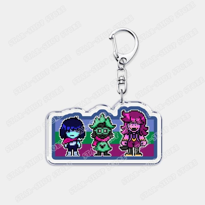 Hot Game Deltarune Keychains For Accessories Ralsei Kris Susie Spamton Undertale Angel Móc Khóa In Theo Yêu Cầu, Chất Liệu Mica Trong Suốt In 2 Mặt , Dày 4mm 7 Hot Game Deltarune Keychains For Accessories Ralsei Kris Susie Spamton Undertale Angel Móc Khóa In Theo Yêu Cầu, Chất Liệu Mica Trong Suốt In 2 Mặt , Dày 4mm - Ảnh 7