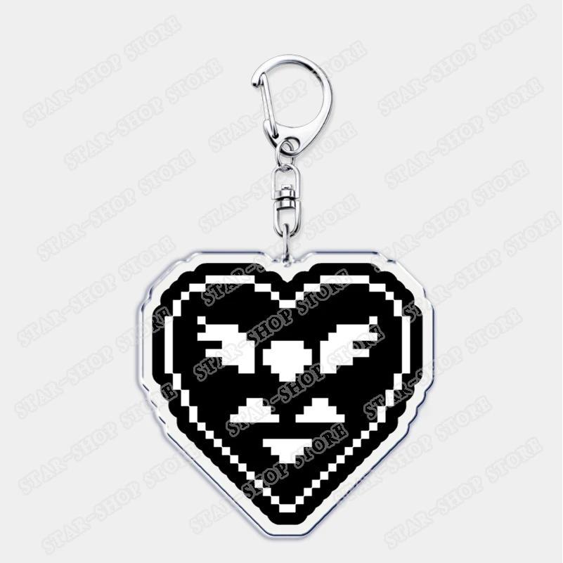 Hot Game Deltarune Keychains For Accessories Ralsei Kris Susie Spamton Undertale Angel Móc Khóa In Theo Yêu Cầu, Chất Liệu Mica Trong Suốt In 2 Mặt , Dày 4mm 8 Hot Game Deltarune Keychains For Accessories Ralsei Kris Susie Spamton Undertale Angel Móc Khóa In Theo Yêu Cầu, Chất Liệu Mica Trong Suốt In 2 Mặt , Dày 4mm - Ảnh 8