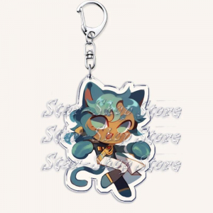 Hot Horror Game Identity V Keychains For Womens Accessories Bag Detective Reporter Survivors Móc Khóa In Theo Yêu Cầu, Chất Liệu Mica Trong Suốt In 2 Mặt , Dày 4mm