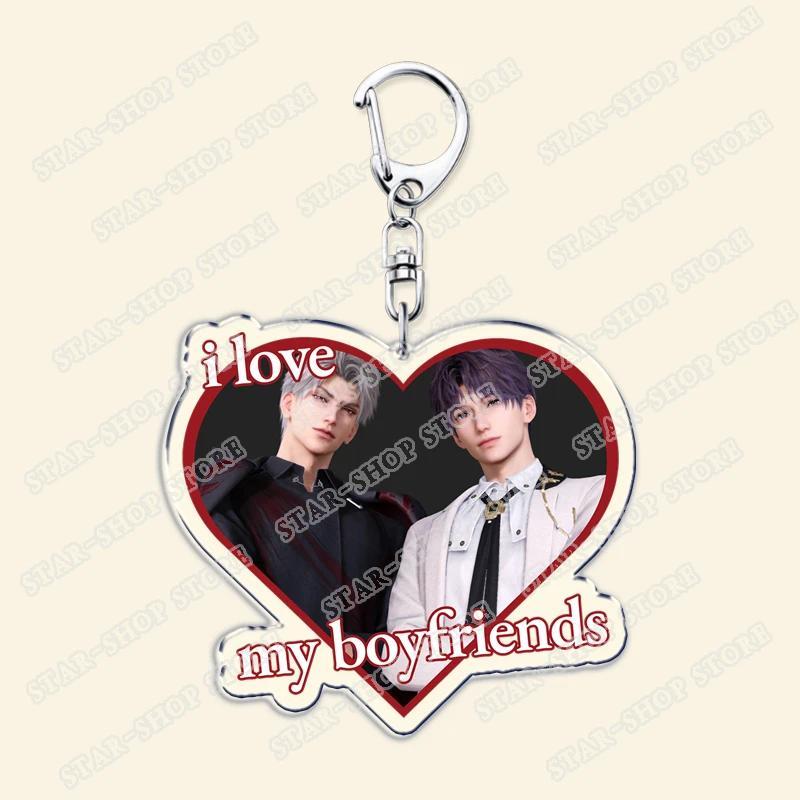 Hot Love And Deepspace Game Keychain For Accessories Sylus Zayne Rafayel Xavier Otome Mica Móc Khóa In Theo Yêu Cầu, Chất Liệu Mica Trong Suốt In 2 Mặt , Dày 4mm 5 Hot Love And Deepspace Game Keychain For Accessories Sylus Zayne Rafayel Xavier Otome Mica Móc Khóa In Theo Yêu Cầu, Chất Liệu Mica Trong Suốt In 2 Mặt , Dày 4mm - Ảnh 5