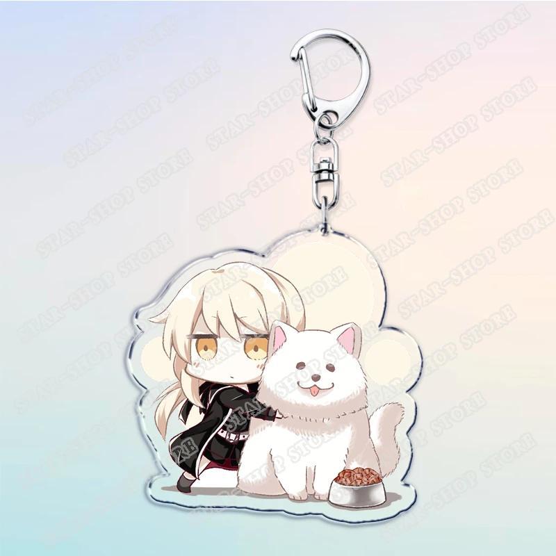 Hot Manga Game Manga Keychains For Accessories Bag Key Chain Fate Grand Saber Alter Zero Ring Móc Khóa In Theo Yêu Cầu, Chất Liệu Mica Trong Suốt In 2 Mặt , Dày 4mm 2 Hot Manga Game Manga Keychains For Accessories Bag Key Chain Fate Grand Saber Alter Zero Ring Móc Khóa In Theo Yêu Cầu, Chất Liệu Mica Trong Suốt In 2 Mặt , Dày 4mm - Ảnh 2