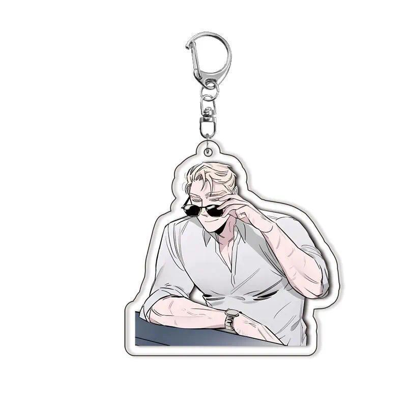 Hot Rose And Champagne Anime Keychain Acrylic Fashion Women Men Backpack Charm Car Key Móc Khóa In Theo Yêu Cầu, Chất Liệu Mica Trong Suốt In 2 Mặt , Dày 4mm 2 Hot Rose And Champagne Anime Keychain Acrylic Fashion Women Men Backpack Charm Car Key Móc Khóa In Theo Yêu Cầu, Chất Liệu Mica Trong Suốt In 2 Mặt , Dày 4mm - Ảnh 2