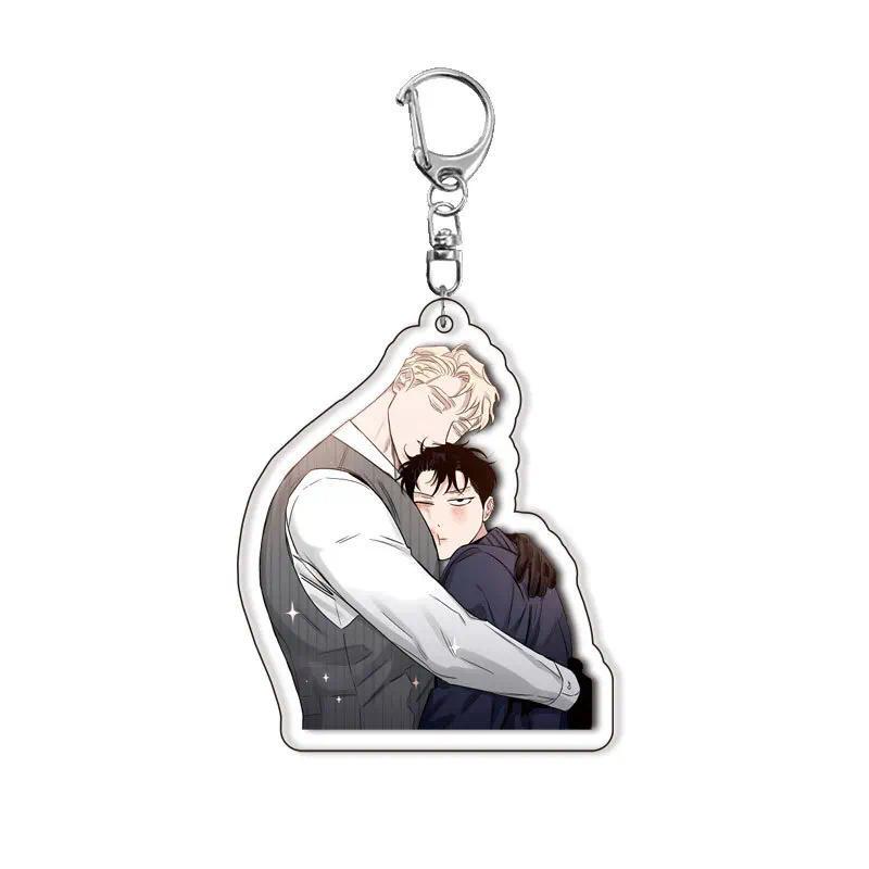 Hot Rose And Champagne Anime Keychain Acrylic Fashion Women Men Backpack Charm Car Key Móc Khóa In Theo Yêu Cầu, Chất Liệu Mica Trong Suốt In 2 Mặt , Dày 4mm 3 Hot Rose And Champagne Anime Keychain Acrylic Fashion Women Men Backpack Charm Car Key Móc Khóa In Theo Yêu Cầu, Chất Liệu Mica Trong Suốt In 2 Mặt , Dày 4mm - Ảnh 3