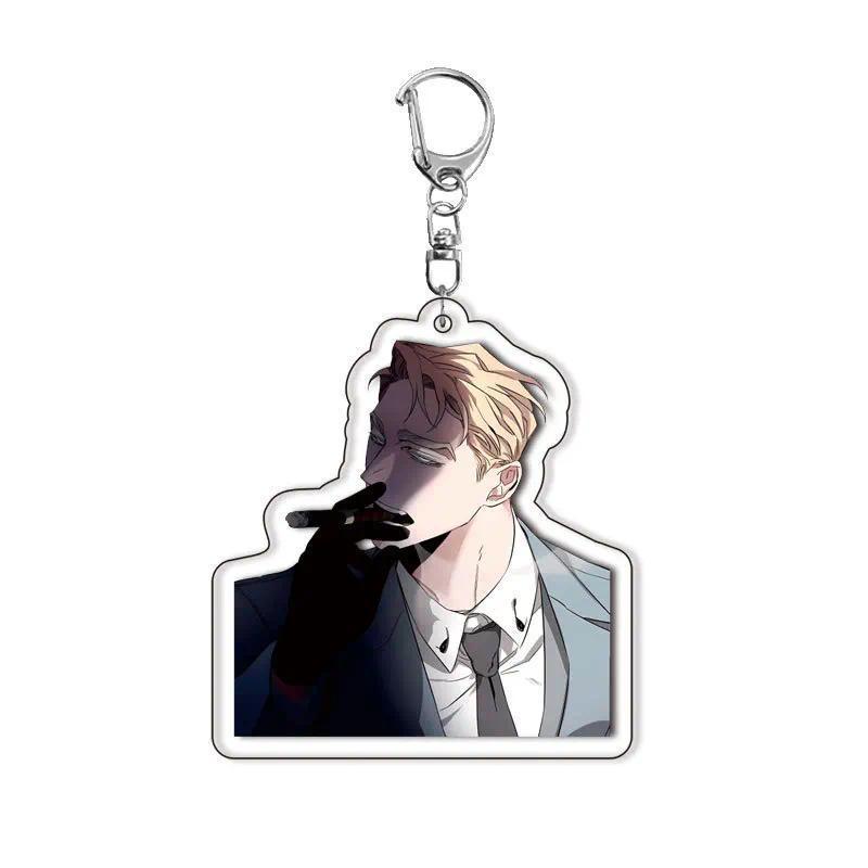 Hot Rose And Champagne Anime Keychain Acrylic Fashion Women Men Backpack Charm Car Key Móc Khóa In Theo Yêu Cầu, Chất Liệu Mica Trong Suốt In 2 Mặt , Dày 4mm 4 Hot Rose And Champagne Anime Keychain Acrylic Fashion Women Men Backpack Charm Car Key Móc Khóa In Theo Yêu Cầu, Chất Liệu Mica Trong Suốt In 2 Mặt , Dày 4mm - Ảnh 4