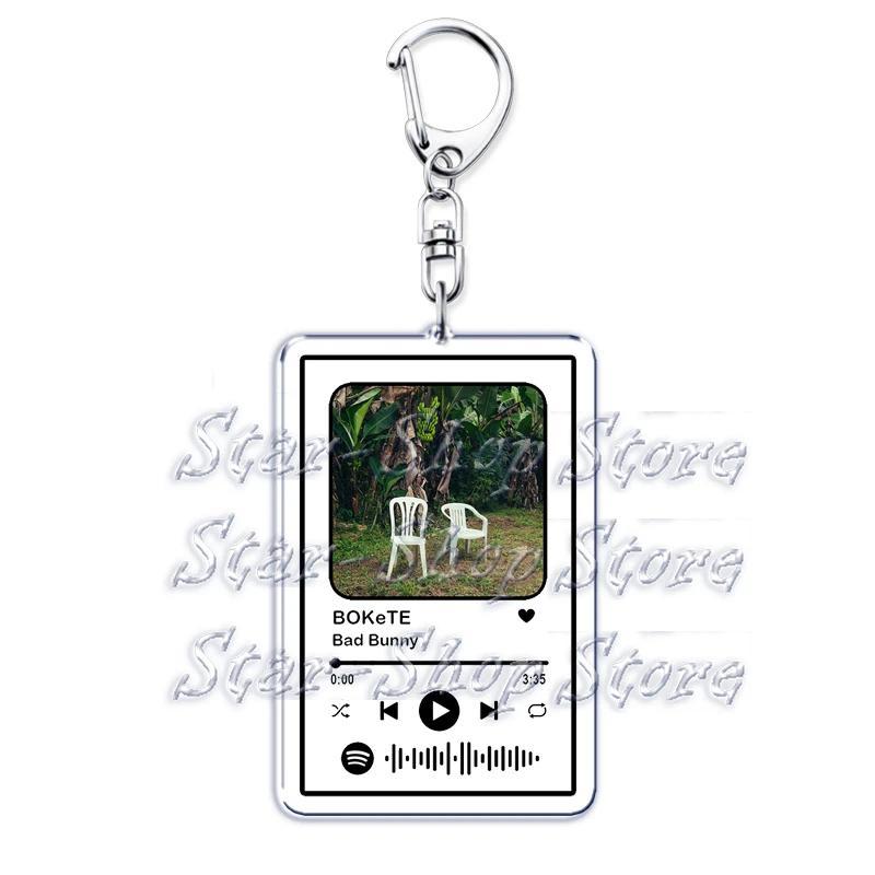 Hot Spanish Singer Reggaeton Music Keychains For Women Accessories Bag El Clúb Dtmf Playlist Móc Khóa In Theo Yêu Cầu, Chất Liệu Mica Trong Suốt In 2 Mặt , Dày 4mm 16 Hot Spanish Singer Reggaeton Music Keychains For Women Accessories Bag El Clúb Dtmf Playlist Móc Khóa In Theo Yêu Cầu, Chất Liệu Mica Trong Suốt In 2 Mặt , Dày 4mm - Ảnh 16