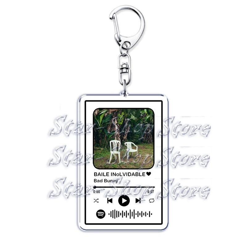 Hot Spanish Singer Reggaeton Music Keychains For Women Accessories Bag El Clúb Dtmf Playlist Móc Khóa In Theo Yêu Cầu, Chất Liệu Mica Trong Suốt In 2 Mặt , Dày 4mm 17 Hot Spanish Singer Reggaeton Music Keychains For Women Accessories Bag El Clúb Dtmf Playlist Móc Khóa In Theo Yêu Cầu, Chất Liệu Mica Trong Suốt In 2 Mặt , Dày 4mm - Ảnh 17