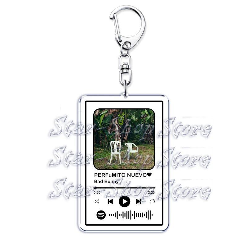Hot Spanish Singer Reggaeton Music Keychains For Women Accessories Bag El Clúb Dtmf Playlist Móc Khóa In Theo Yêu Cầu, Chất Liệu Mica Trong Suốt In 2 Mặt , Dày 4mm 1 Hot Spanish Singer Reggaeton Music Keychains For Women Accessories Bag El Clúb Dtmf Playlist Móc Khóa In Theo Yêu Cầu, Chất Liệu Mica Trong Suốt In 2 Mặt , Dày 4mm