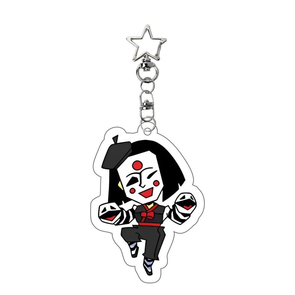 Hot Video Game Keychains For Accessories Bag Ena Dream Bbq Froggy Coral Glasses Dratula Móc Khóa In Theo Yêu Cầu, Chất Liệu Mica Trong Suốt In 2 Mặt , Dày 4mm 2 Hot Video Game Keychains For Accessories Bag Ena Dream Bbq Froggy Coral Glasses Dratula Móc Khóa In Theo Yêu Cầu, Chất Liệu Mica Trong Suốt In 2 Mặt , Dày 4mm - Ảnh 2