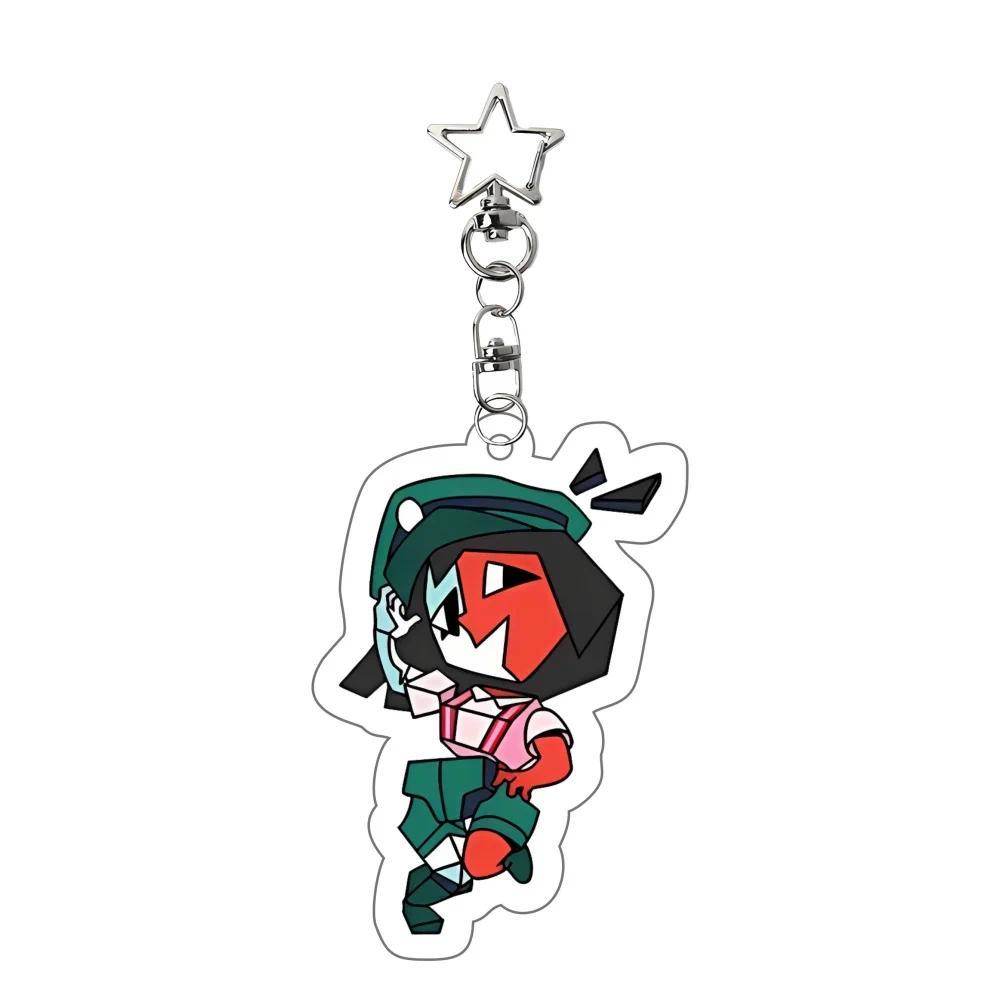 Hot Video Game Keychains For Accessories Bag Ena Dream Bbq Froggy Coral Glasses Dratula Móc Khóa In Theo Yêu Cầu, Chất Liệu Mica Trong Suốt In 2 Mặt , Dày 4mm 4 Hot Video Game Keychains For Accessories Bag Ena Dream Bbq Froggy Coral Glasses Dratula Móc Khóa In Theo Yêu Cầu, Chất Liệu Mica Trong Suốt In 2 Mặt , Dày 4mm - Ảnh 4