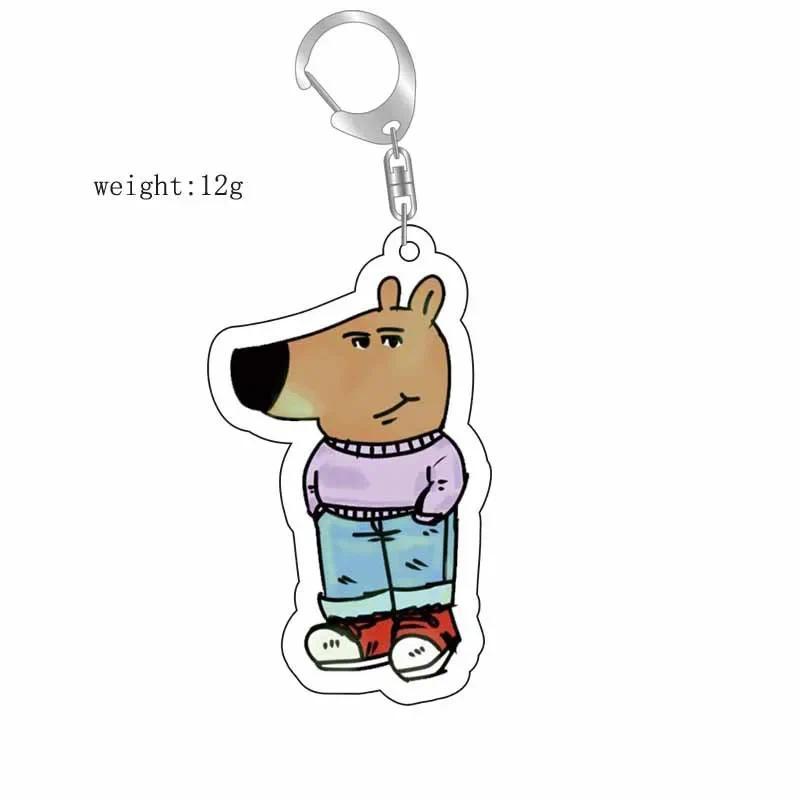 Humirous Just A Chill Guy Girls Dog Meme Keyrings For Bag Key Chain Ring Jewelry Christmas Móc Khóa In Theo Yêu Cầu, Chất Liệu Mica Trong Suốt In 2 Mặt , Dày 4mm 12 Humirous Just A Chill Guy Girls Dog Meme Keyrings For Bag Key Chain Ring Jewelry Christmas Móc Khóa In Theo Yêu Cầu, Chất Liệu Mica Trong Suốt In 2 Mặt , Dày 4mm - Ảnh 12