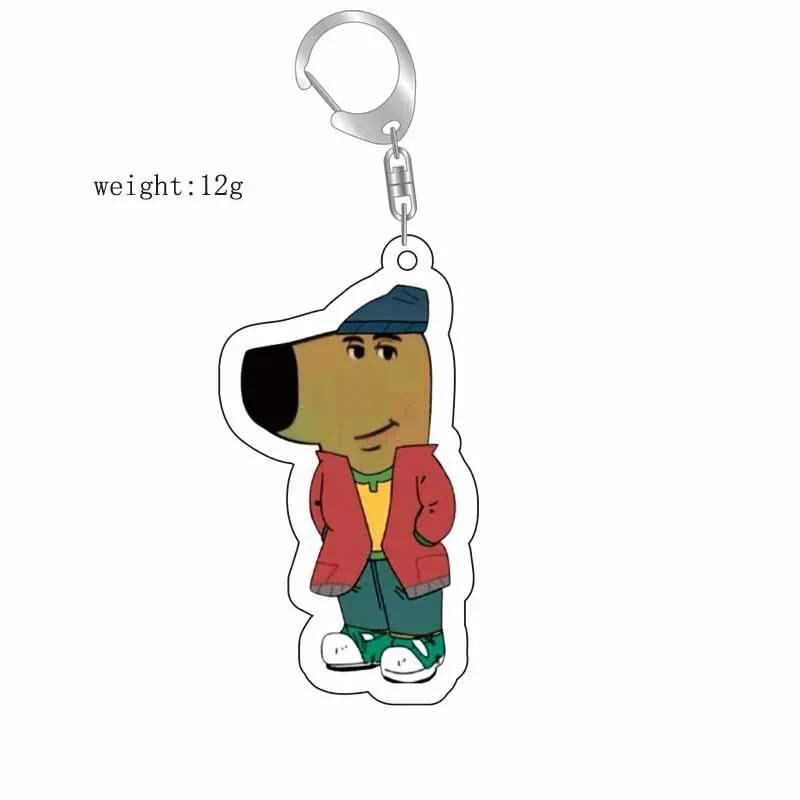 Humirous Just A Chill Guy Girls Dog Meme Keyrings For Bag Key Chain Ring Jewelry Christmas Móc Khóa In Theo Yêu Cầu, Chất Liệu Mica Trong Suốt In 2 Mặt , Dày 4mm 3 Humirous Just A Chill Guy Girls Dog Meme Keyrings For Bag Key Chain Ring Jewelry Christmas Móc Khóa In Theo Yêu Cầu, Chất Liệu Mica Trong Suốt In 2 Mặt , Dày 4mm - Ảnh 3