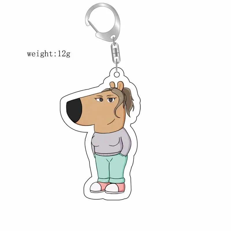 Humirous Just A Chill Guy Girls Dog Meme Keyrings For Bag Key Chain Ring Jewelry Christmas Móc Khóa In Theo Yêu Cầu, Chất Liệu Mica Trong Suốt In 2 Mặt , Dày 4mm 5 Humirous Just A Chill Guy Girls Dog Meme Keyrings For Bag Key Chain Ring Jewelry Christmas Móc Khóa In Theo Yêu Cầu, Chất Liệu Mica Trong Suốt In 2 Mặt , Dày 4mm - Ảnh 5