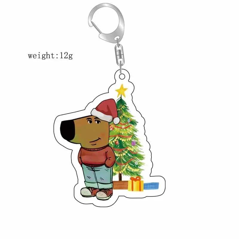 Humirous Just A Chill Guy Girls Dog Meme Keyrings For Bag Key Chain Ring Jewelry Christmas Móc Khóa In Theo Yêu Cầu, Chất Liệu Mica Trong Suốt In 2 Mặt , Dày 4mm 6 Humirous Just A Chill Guy Girls Dog Meme Keyrings For Bag Key Chain Ring Jewelry Christmas Móc Khóa In Theo Yêu Cầu, Chất Liệu Mica Trong Suốt In 2 Mặt , Dày 4mm - Ảnh 6