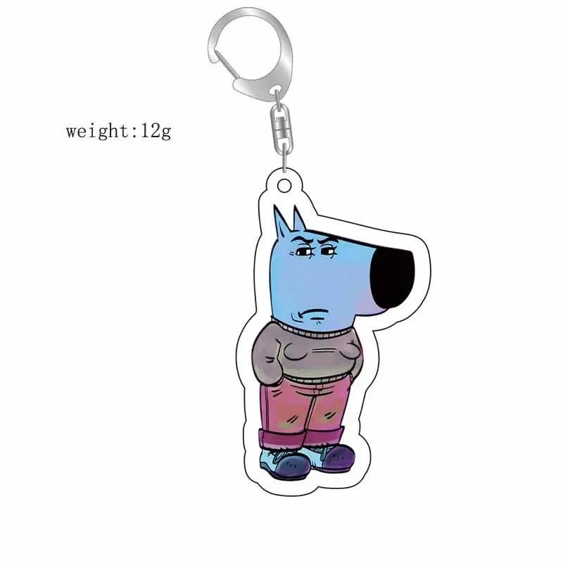 Humirous Just A Chill Guy Girls Dog Meme Keyrings For Bag Key Chain Ring Jewelry Christmas Móc Khóa In Theo Yêu Cầu, Chất Liệu Mica Trong Suốt In 2 Mặt , Dày 4mm 8 Humirous Just A Chill Guy Girls Dog Meme Keyrings For Bag Key Chain Ring Jewelry Christmas Móc Khóa In Theo Yêu Cầu, Chất Liệu Mica Trong Suốt In 2 Mặt , Dày 4mm - Ảnh 8
