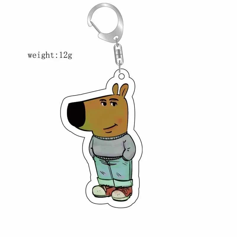 Humirous Just A Chill Guy Girls Dog Meme Keyrings For Bag Key Chain Ring Jewelry Christmas Móc Khóa In Theo Yêu Cầu, Chất Liệu Mica Trong Suốt In 2 Mặt , Dày 4mm 9 Humirous Just A Chill Guy Girls Dog Meme Keyrings For Bag Key Chain Ring Jewelry Christmas Móc Khóa In Theo Yêu Cầu, Chất Liệu Mica Trong Suốt In 2 Mặt , Dày 4mm - Ảnh 9