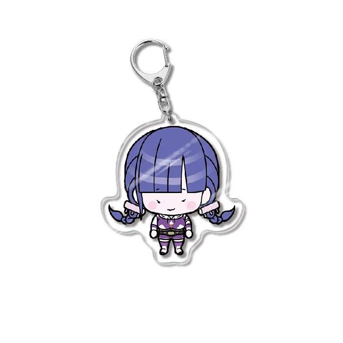 Hundred Line Last Defense Academy Anime Keychain Girls Key Chain Bag Charms Q Version Móc Khóa In Theo Yêu Cầu, Chất Liệu Mica Trong Suốt In 2 Mặt , Dày 4mm 5 Hundred Line Last Defense Academy Anime Keychain Girls Key Chain Bag Charms Q Version Móc Khóa In Theo Yêu Cầu, Chất Liệu Mica Trong Suốt In 2 Mặt , Dày 4mm - Ảnh 5
