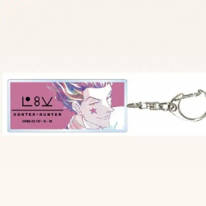 Hunter×hunter Gon Freecss Killua Zaoldyck Kurapika Key Chain Bags Charms Buckle Hanging Face Móc Khóa In Theo Yêu Cầu, Chất Liệu Mica Trong Suốt In 2 Mặt , Dày 4mm