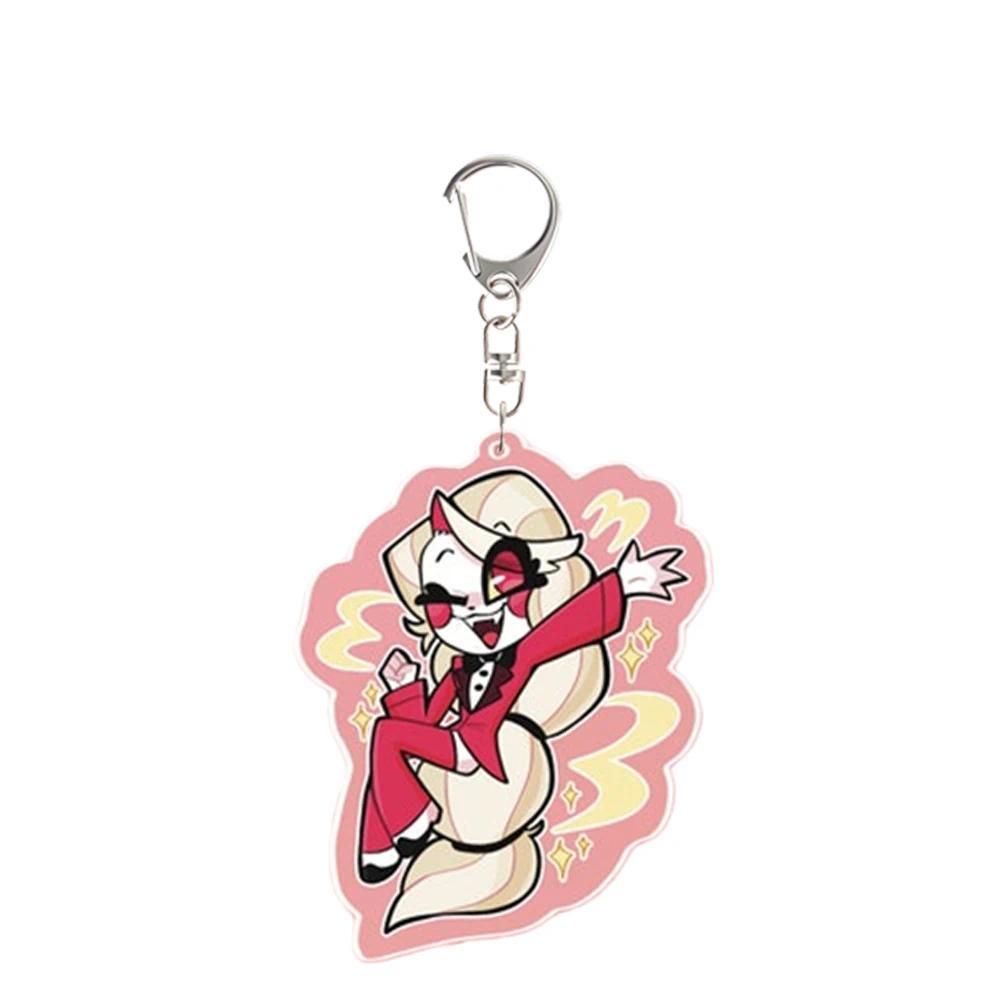 Husk Niffty Vaggie Sir Pentious Mica Keychain Cartoon Accessories Festival Decoration Gift Móc Khóa In Theo Yêu Cầu, Chất Liệu Mica Trong Suốt In 2 Mặt , Dày 4mm 2 Husk Niffty Vaggie Sir Pentious Mica Keychain Cartoon Accessories Festival Decoration Gift Móc Khóa In Theo Yêu Cầu, Chất Liệu Mica Trong Suốt In 2 Mặt , Dày 4mm - Ảnh 2