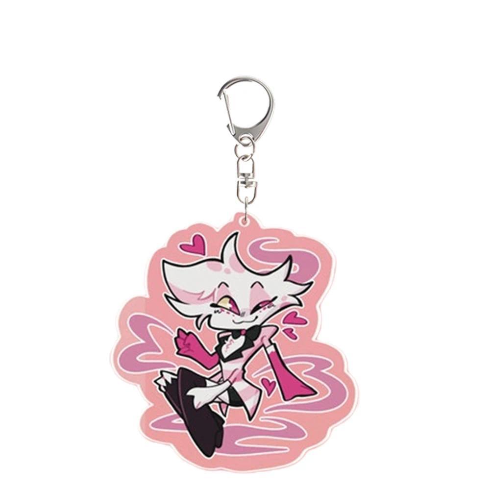 Husk Niffty Vaggie Sir Pentious Mica Keychain Cartoon Accessories Festival Decoration Gift Móc Khóa In Theo Yêu Cầu, Chất Liệu Mica Trong Suốt In 2 Mặt , Dày 4mm 3 Husk Niffty Vaggie Sir Pentious Mica Keychain Cartoon Accessories Festival Decoration Gift Móc Khóa In Theo Yêu Cầu, Chất Liệu Mica Trong Suốt In 2 Mặt , Dày 4mm - Ảnh 3