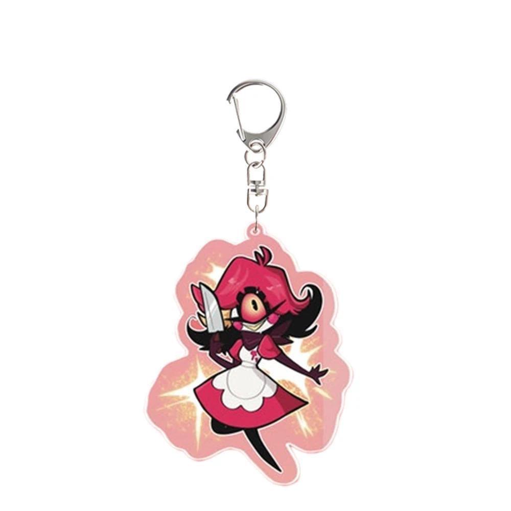 Husk Niffty Vaggie Sir Pentious Mica Keychain Cartoon Accessories Festival Decoration Gift Móc Khóa In Theo Yêu Cầu, Chất Liệu Mica Trong Suốt In 2 Mặt , Dày 4mm 4 Husk Niffty Vaggie Sir Pentious Mica Keychain Cartoon Accessories Festival Decoration Gift Móc Khóa In Theo Yêu Cầu, Chất Liệu Mica Trong Suốt In 2 Mặt , Dày 4mm - Ảnh 4