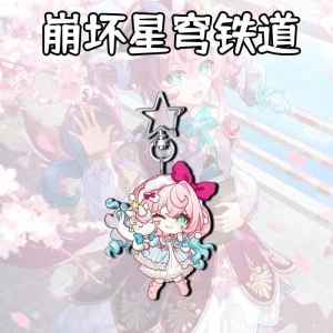 Hyacine Anime Keychain Women Acrylic Keychain Man Honkai Star Rail Keychain Ornament Móc Khóa In Theo Yêu Cầu, Chất Liệu Mica Trong Suốt In 2 Mặt , Dày 4mm