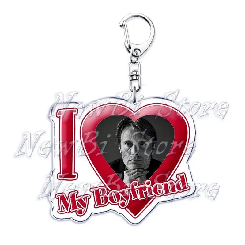 I Love My Boyfriend Mads Dittmann Mikkelsen Keychain Hannibal Keyring Pendant Mica Keychain Móc Khóa In Theo Yêu Cầu, Chất Liệu Mica Trong Suốt In 2 Mặt , Dày 4mm 4 I Love My Boyfriend Mads Dittmann Mikkelsen Keychain Hannibal Keyring Pendant Mica Keychain Móc Khóa In Theo Yêu Cầu, Chất Liệu Mica Trong Suốt In 2 Mặt , Dày 4mm - Ảnh 4