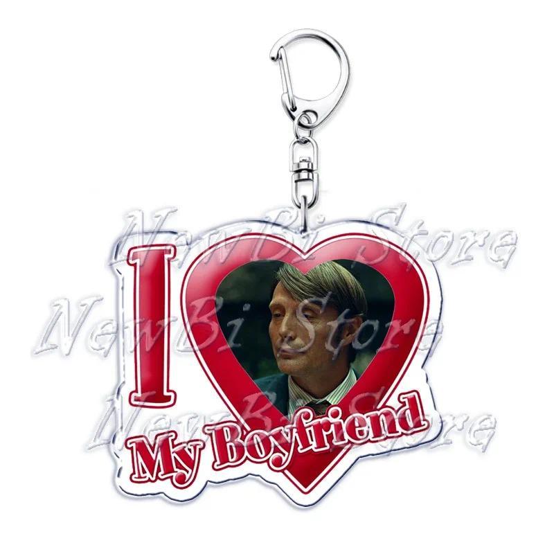 I Love My Boyfriend Mads Dittmann Mikkelsen Keychain Hannibal Keyring Pendant Mica Keychain Móc Khóa In Theo Yêu Cầu, Chất Liệu Mica Trong Suốt In 2 Mặt , Dày 4mm 5 I Love My Boyfriend Mads Dittmann Mikkelsen Keychain Hannibal Keyring Pendant Mica Keychain Móc Khóa In Theo Yêu Cầu, Chất Liệu Mica Trong Suốt In 2 Mặt , Dày 4mm - Ảnh 5