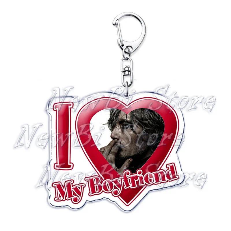 I Love My Boyfriend Mads Dittmann Mikkelsen Keychain Hannibal Keyring Pendant Mica Keychain Móc Khóa In Theo Yêu Cầu, Chất Liệu Mica Trong Suốt In 2 Mặt , Dày 4mm 6 I Love My Boyfriend Mads Dittmann Mikkelsen Keychain Hannibal Keyring Pendant Mica Keychain Móc Khóa In Theo Yêu Cầu, Chất Liệu Mica Trong Suốt In 2 Mặt , Dày 4mm - Ảnh 6