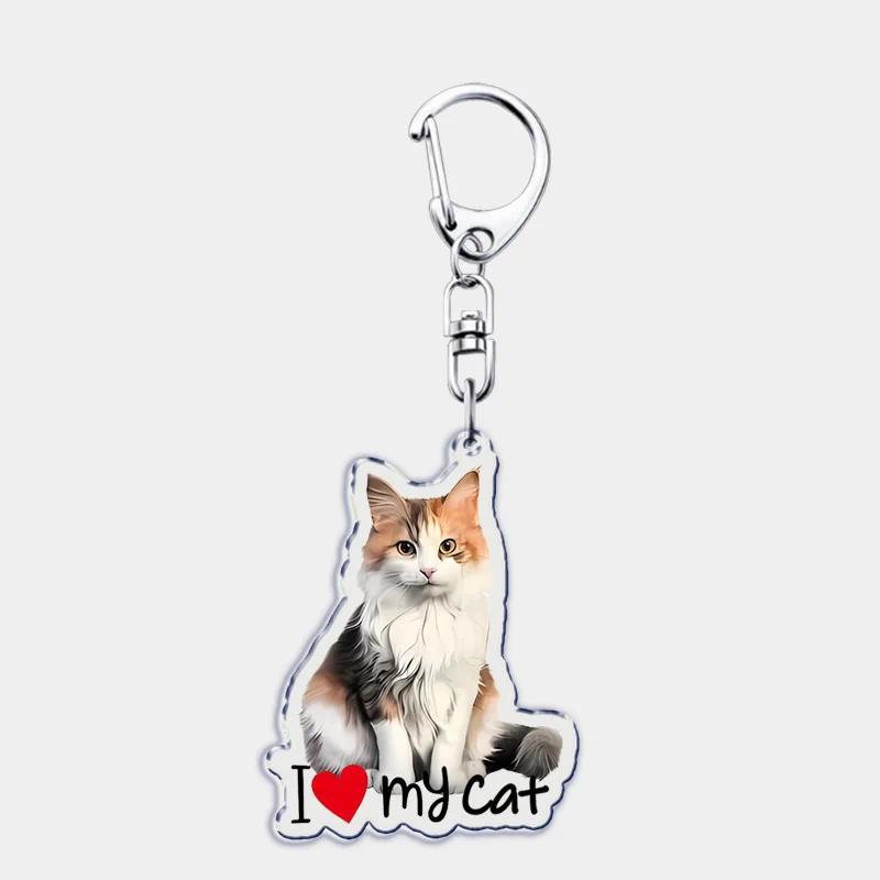 I Love My Cat Mica Keychain For Accessories Bag Cute Black Maine Coon Cat Keychain Ring Móc Khóa In Theo Yêu Cầu, Chất Liệu Mica Trong Suốt In 2 Mặt , Dày 4mm 14 I Love My Cat Mica Keychain For Accessories Bag Cute Black Maine Coon Cat Keychain Ring Móc Khóa In Theo Yêu Cầu, Chất Liệu Mica Trong Suốt In 2 Mặt , Dày 4mm - Ảnh 14