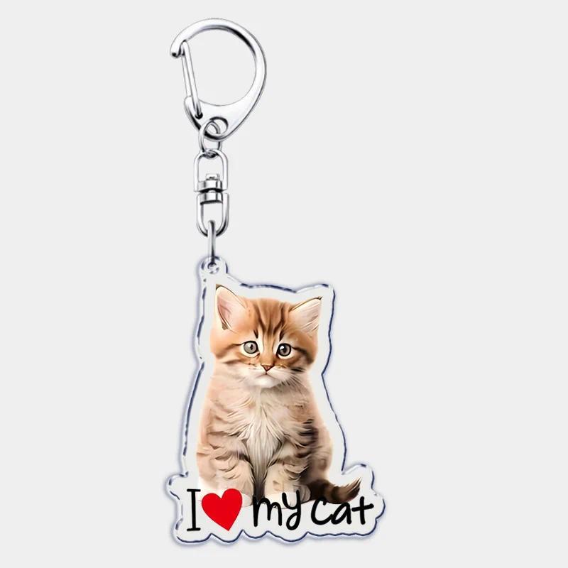 I Love My Cat Mica Keychain For Accessories Bag Cute Black Maine Coon Cat Keychain Ring Móc Khóa In Theo Yêu Cầu, Chất Liệu Mica Trong Suốt In 2 Mặt , Dày 4mm 15 I Love My Cat Mica Keychain For Accessories Bag Cute Black Maine Coon Cat Keychain Ring Móc Khóa In Theo Yêu Cầu, Chất Liệu Mica Trong Suốt In 2 Mặt , Dày 4mm - Ảnh 15