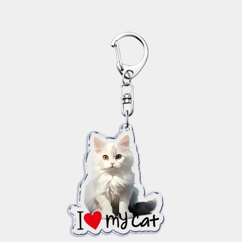 I Love My Cat Mica Keychain For Accessories Bag Cute Black Maine Coon Cat Keychain Ring Móc Khóa In Theo Yêu Cầu, Chất Liệu Mica Trong Suốt In 2 Mặt , Dày 4mm 28 I Love My Cat Mica Keychain For Accessories Bag Cute Black Maine Coon Cat Keychain Ring Móc Khóa In Theo Yêu Cầu, Chất Liệu Mica Trong Suốt In 2 Mặt , Dày 4mm - Ảnh 28