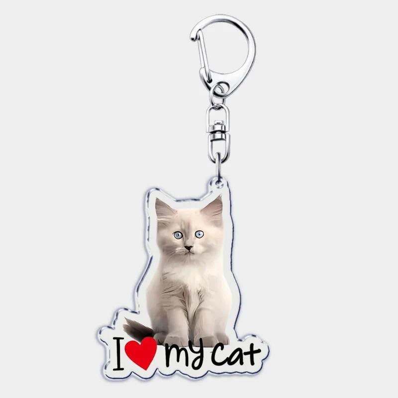 I Love My Cat Mica Keychain For Accessories Bag Cute Black Maine Coon Cat Keychain Ring Móc Khóa In Theo Yêu Cầu, Chất Liệu Mica Trong Suốt In 2 Mặt , Dày 4mm 32 I Love My Cat Mica Keychain For Accessories Bag Cute Black Maine Coon Cat Keychain Ring Móc Khóa In Theo Yêu Cầu, Chất Liệu Mica Trong Suốt In 2 Mặt , Dày 4mm - Ảnh 32