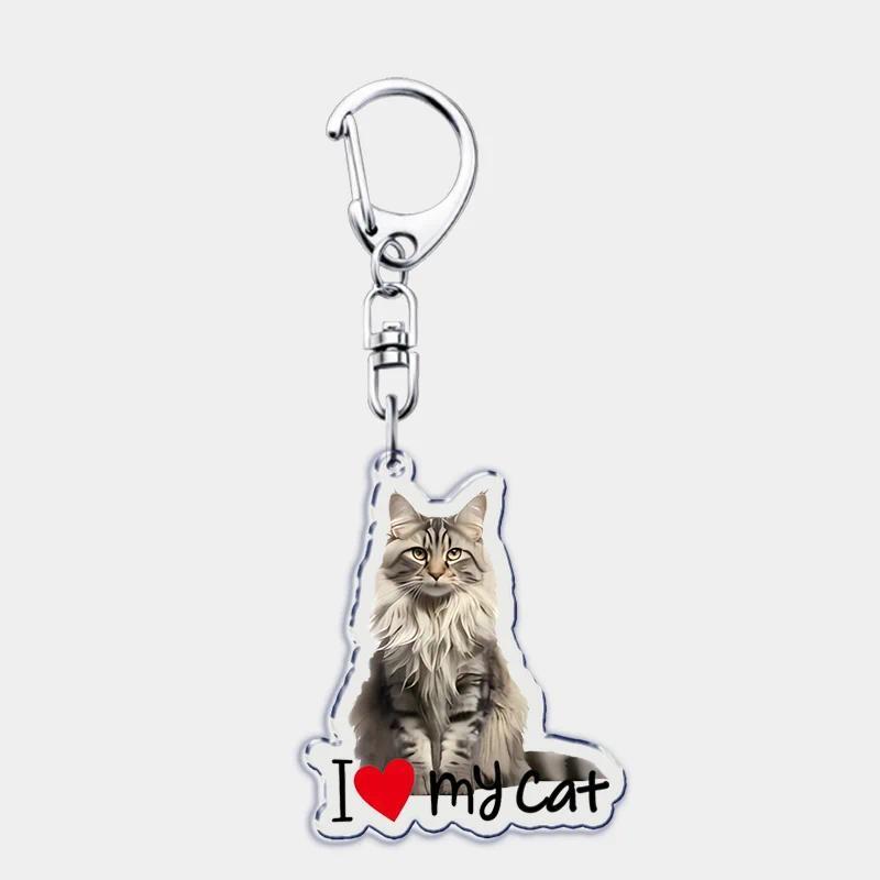 I Love My Cat Mica Keychain For Accessories Bag Cute Black Maine Coon Cat Keychain Ring Móc Khóa In Theo Yêu Cầu, Chất Liệu Mica Trong Suốt In 2 Mặt , Dày 4mm 38 I Love My Cat Mica Keychain For Accessories Bag Cute Black Maine Coon Cat Keychain Ring Móc Khóa In Theo Yêu Cầu, Chất Liệu Mica Trong Suốt In 2 Mặt , Dày 4mm - Ảnh 38
