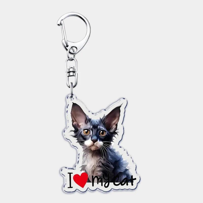 I Love My Cat Mica Keychain For Accessories Bag Cute Black Maine Coon Cat Keychain Ring Móc Khóa In Theo Yêu Cầu, Chất Liệu Mica Trong Suốt In 2 Mặt , Dày 4mm 9 I Love My Cat Mica Keychain For Accessories Bag Cute Black Maine Coon Cat Keychain Ring Móc Khóa In Theo Yêu Cầu, Chất Liệu Mica Trong Suốt In 2 Mặt , Dày 4mm - Ảnh 9