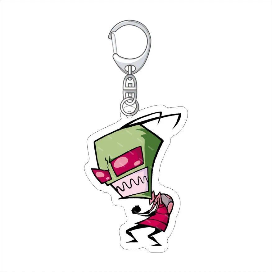 Invader Zimm Cartoon Anime Baby Keychain Friends Bag Hanging Accessories Souvenir Keychain Móc Khóa In Theo Yêu Cầu, Chất Liệu Mica Trong Suốt In 2 Mặt , Dày 4mm 4 Invader Zimm Cartoon Anime Baby Keychain Friends Bag Hanging Accessories Souvenir Keychain Móc Khóa In Theo Yêu Cầu, Chất Liệu Mica Trong Suốt In 2 Mặt , Dày 4mm - Ảnh 4