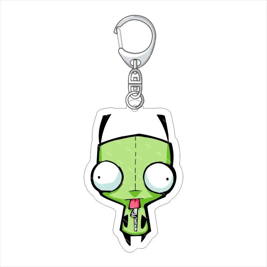 Invader Zimm Cartoon Anime Baby Keychain Friends Bag Hanging Accessories Souvenir Keychain Móc Khóa In Theo Yêu Cầu, Chất Liệu Mica Trong Suốt In 2 Mặt , Dày 4mm 5 Invader Zimm Cartoon Anime Baby Keychain Friends Bag Hanging Accessories Souvenir Keychain Móc Khóa In Theo Yêu Cầu, Chất Liệu Mica Trong Suốt In 2 Mặt , Dày 4mm - Ảnh 5