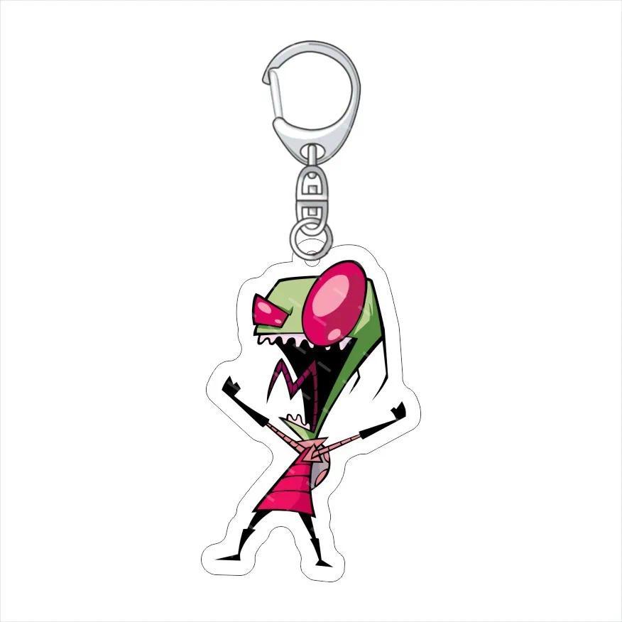 Invader Zimm Cartoon Anime Baby Keychain Friends Bag Hanging Accessories Souvenir Keychain Móc Khóa In Theo Yêu Cầu, Chất Liệu Mica Trong Suốt In 2 Mặt , Dày 4mm 9 Invader Zimm Cartoon Anime Baby Keychain Friends Bag Hanging Accessories Souvenir Keychain Móc Khóa In Theo Yêu Cầu, Chất Liệu Mica Trong Suốt In 2 Mặt , Dày 4mm - Ảnh 9