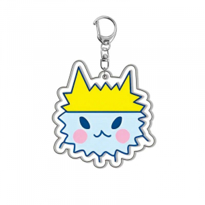 Japan Gogo Tamagotchi Cute Anime Mica Holder Double-sided Mica Charm Car Keychain Decorations Móc Khóa In Theo Yêu Cầu, Chất Liệu Mica Trong Suốt In 2 Mặt , Dày 4mm