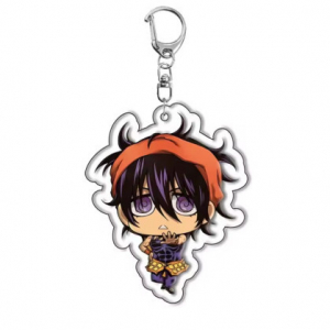 Jojo's Bizarre Adventure Anime Keychain - Cute Acrylic Design, Y2k Style, Used As Bag Hanging Móc Khóa In Theo Yêu Cầu, Chất Liệu Mica Trong Suốt In 2 Mặt , Dày 4mm